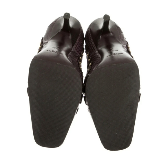 Yves Saint Lauren Square-Toe Pumps - Picture 2 of 6